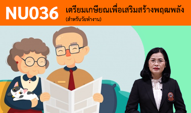 เตรียมเกษียณเพื่อเสริมสร้างพฤฒพลัง | pre-retirement preparation to promote active ageing 00436