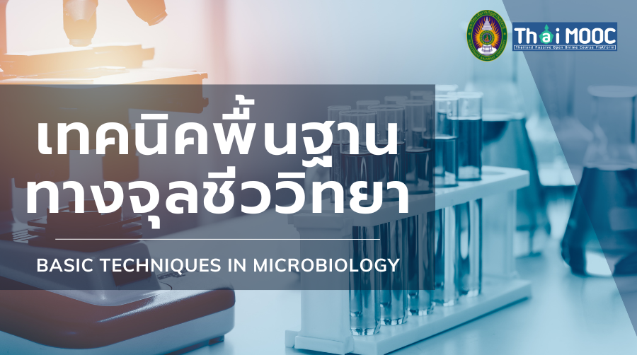 เทคนิคพื้นฐานทางจุลชีววิทยา | Basic Techniques in Microbiology 00605